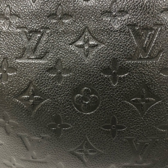 Auth Louis Vuitton Monogram Empreinte Leather Speedy 25 Bandouliere Crossbody - Picture 12 of 17